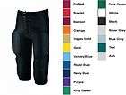 Wilson Adult Slotted Deluxe Football Game Pants, Item F5625, New