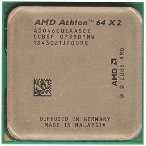  AMD Athlon 64 X2 4600+ 1MB Socket AM2 Dual Core CPU 