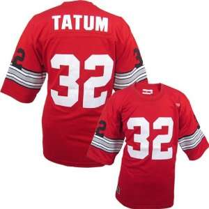  Ohio State Buckeyes #32 Jack Tatum Scarlet Throwback Jersey 