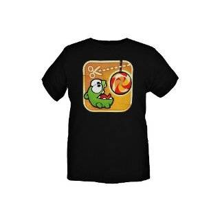 Cut the Rope Om Nom Face Juniors T shirt (Extra Large) Cut the Rope Om 