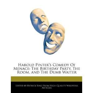   , The Room, and The Dumb Waiter (9781276180269) Patrick Sing Books