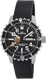 Fortis B 42 MarineMaster Limited Edition Army Emblem Day/Date 