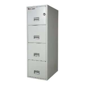   25 in. 4 Drawer Insulated Vertical File   Light Gray
