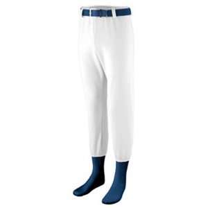  Augusta Sportswear Custom Baseball Pull Up Pro Pant WHITE 