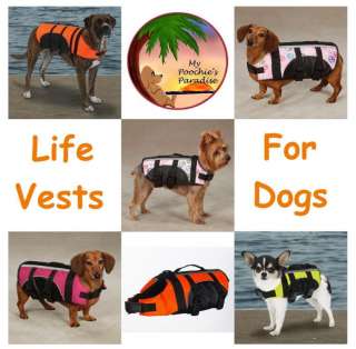 LIFE VESTS for DOGS   Aquatic Pet Preservers   DOG Life Vest with FREE 