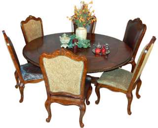 large round mahogany dining set enjoy this season s dinners over a 