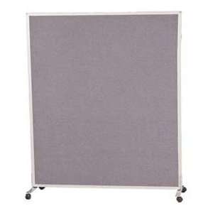   Modular Office Partition Panel 5H X 4W Gray Fabric