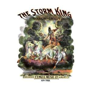  Storm King March Galop 16X24 Giclee Paper