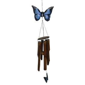  Cohasset 186 Butterfly Wind Chime, Bright Finish Patio 