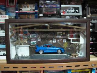 Garage scenery display box for 1/24 scale model No.2  