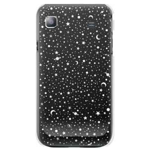   Skin AT&T GALAXY S SC 02B Print Cover Clear (SPACE) Electronics