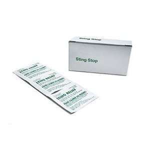  KEMP Sting Stop Prep Pads First Aid Kits Health 