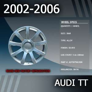  2002 2006 Audi TT OEM Factory 18 Replacement Wheel 