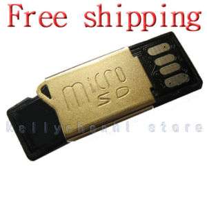 USB 2.0 Memory CARD READER T Flash MicroSD MMC Gift  
