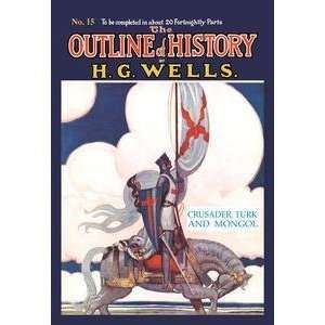   History by HG Wells, No. 15 Crusader, Turk and Mongol   09273 4 Home