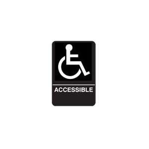 Don Jo Sign Handicap Accessible #HS 9070 06 Patio, Lawn 