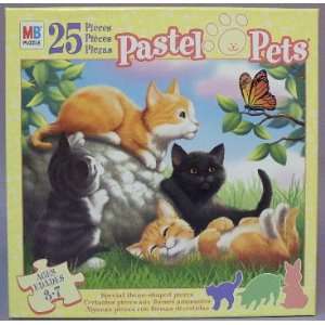  Pastel Pets 25 pc Puzzles Kittens Toys & Games