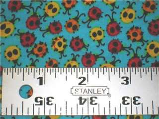 New Ladybugs Fabric BTY Insect Bug  