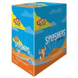  Clif Kid Hydration Splashers   Box of 18   Orange 
