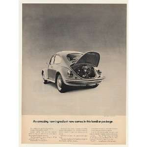  1969 VW Volkswagen Beetle Bug Amazing New Ingredient Print 