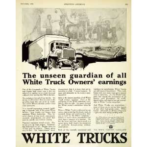  1925 Ad White Trucks Vehicles Cleveland Ohio Chassis Model 