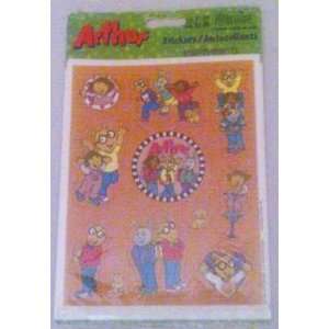  Arthur and Friends PBS Character Stickers (4 sheets of 
