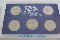 2002 US Mint State Quarters PROOF Set w/ Box COA Coins  