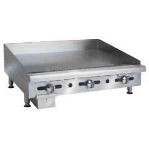   Gas Griddle Counter Top Flat Grill 3/4 Plate