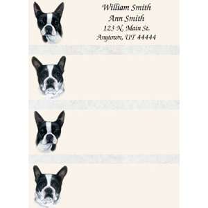  Boston Terrier Booklet of 150 Address Labels Office 
