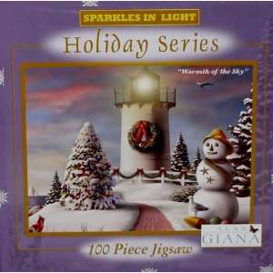  Sparkles in Light WINTER Holiday Series 100 Piece Jigsaw 