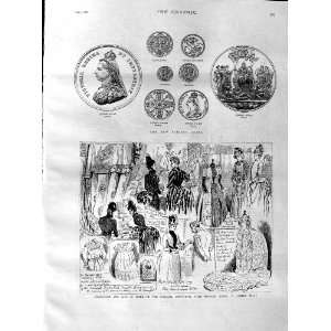  1887 Jubilee Coins Medal Florin Donegal Spencer JamesS 