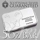 CALIFORNIA CROWN MINT 5 OZ 999 OLD EXTRUDED SILVER BAR ~ THE KITKAT