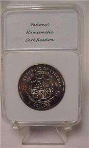Attack on Pearl Harbor(1941) & Republic of Liberia(2000) Souvenir Coin 