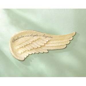  Grandmother Angel Wing Plaque