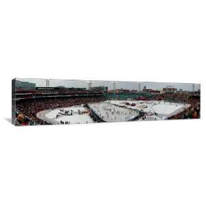  Winter Classic Hockey at Fenway Park   Gallery Wrapped 