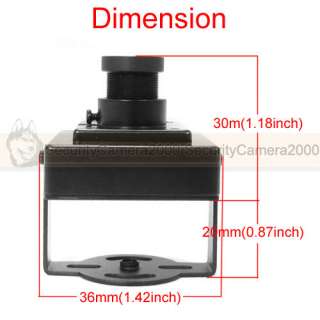   SONY CCD Camera, Color Video Camera, 650TVL High Resolution, 0.01Lux
