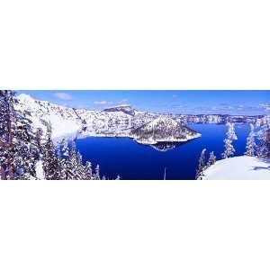   360 Wall Poster/Decal   Crater Lake National Park