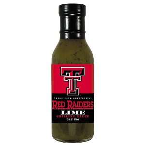  Texas Tech Red Raiders NCAA Lime Grilling Sauce   12oz 
