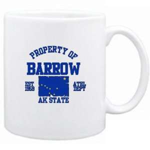   Property Of Barrow / Athl Dept  Alaska Mug Usa City