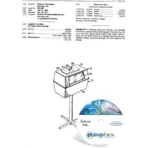  NEW Patent CD for BARBECUE GRILL 