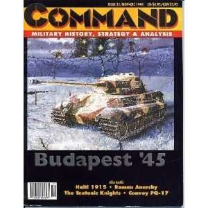  XTR Command Magazine #31, with Budapest 45 Board Game 