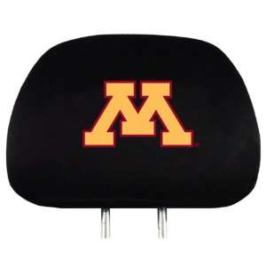   Covers set of 2 Minnesota Gophers Head Rest Cover  Sports