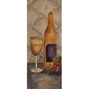  Wine Tasting Tuscanny I Poster by Joyce Combs (8.00 x 20 