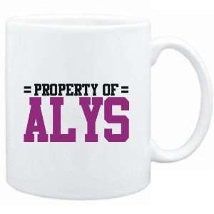    Mug White  Property of Alys  Female Names