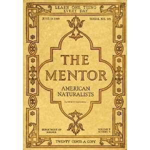  1919 Cover The Mentor Magazine June Arts & Crafts Design 