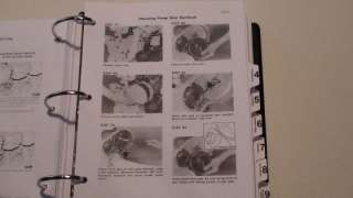 CASE 480C (480CK C) Loader Backhoe Service Manual, NEW  