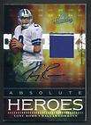 2007 playoff absolute tony romo game jersey prime patch auto