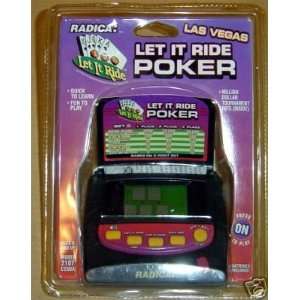  Let It Ride Poker Handheld Toys & Games