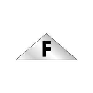  F (FLOOR TRUSS) Sign   6 x 12 .063 Reflective Aluminum 