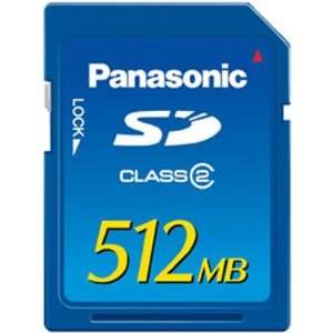   512MB SD Memory Card with SD Speed Class 2 performance Electronics